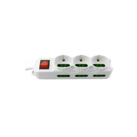 Multipresa 9 porte SCHUKO/BIPASSO