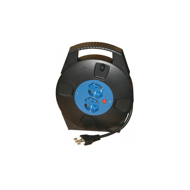 Prolunga elettrica con avvolgicavo 15mt