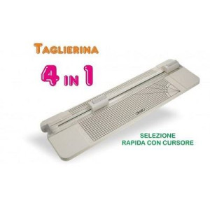 Taglierina A4 lama rotante 4 tagli