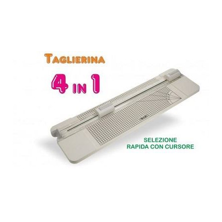 Taglierina A4 lama rotante 4 tagli