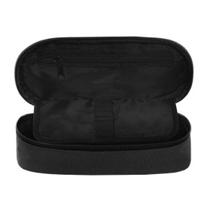 Tombolino astuccio tipo bustina Comix  organizzato ovale COLORE NERO(list.€17,90)