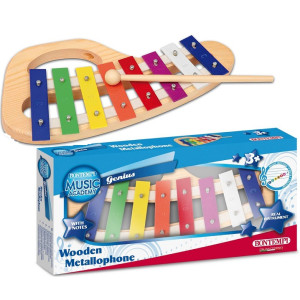 Xilofono - Metallofono bontempi -XMW 8.2 – Metallofono Con Struttura In Legno – 8 Note