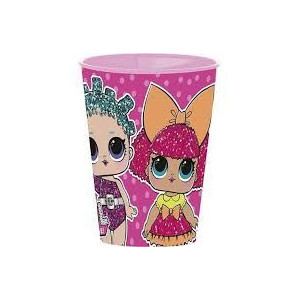 Bicchiere da bibita - Portapenne PP 260ml LoL surprise