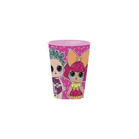 Bicchiere da bibita - Portapenne PP 260ml LoL surprise