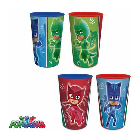 Bicchiere da bibita - Portapenne PP PJ Mask superpigiamini