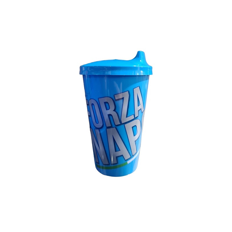 Bicchiere Napoli in ABS 430ml con tappo