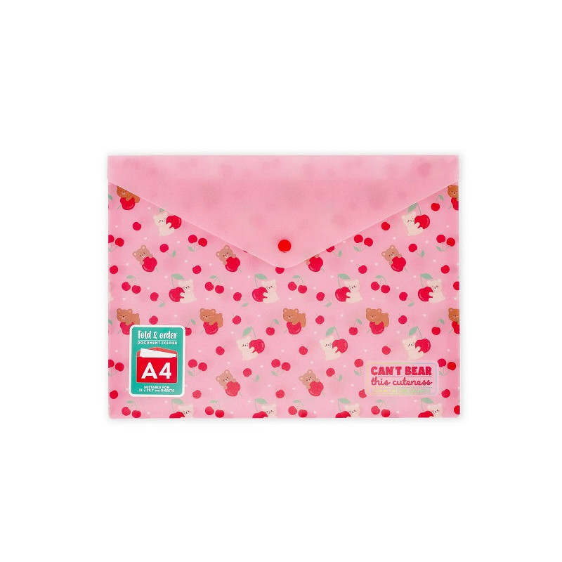 Cartelletta Portadocumenti - Fold & Order - Teddy Bear - Legami