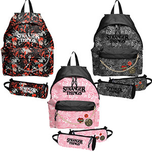 OFFERTA  Zaino americano + tombolino scuola di Stranger Things