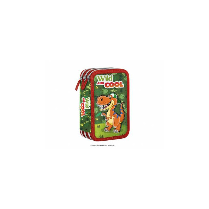 OFFERTA Astuccio 3 zip Dino