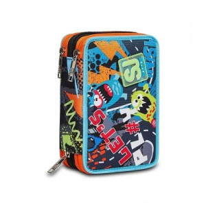 OFFERTA Astuccio 3 zip Seven SJ GANG boy rushpack (32,90)
