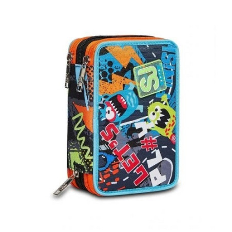 OFFERTA Astuccio 3 zip Seven SJ GANG boy rushpack (32,90)
