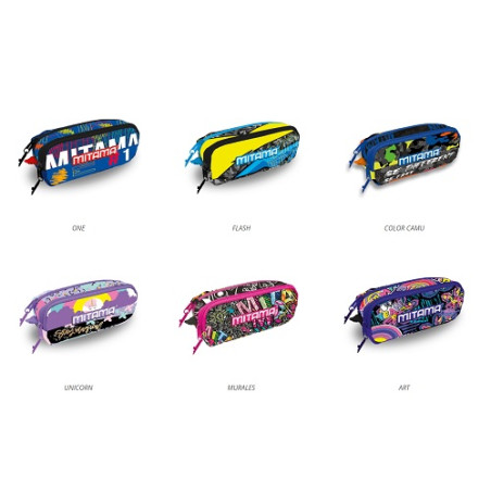 OFFERTA Astuccio tombolino 2 zip Mitama boy and girl