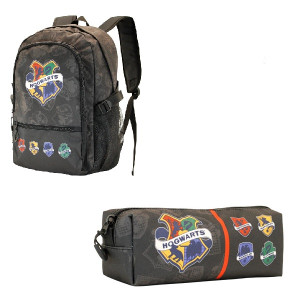 OFFERTA KIt Zaino + astuccio tombolino Harry Potter  College howgarts