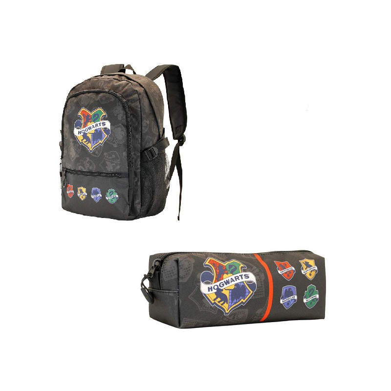 OFFERTA KIt Zaino + astuccio tombolino Harry Potter  College howgarts