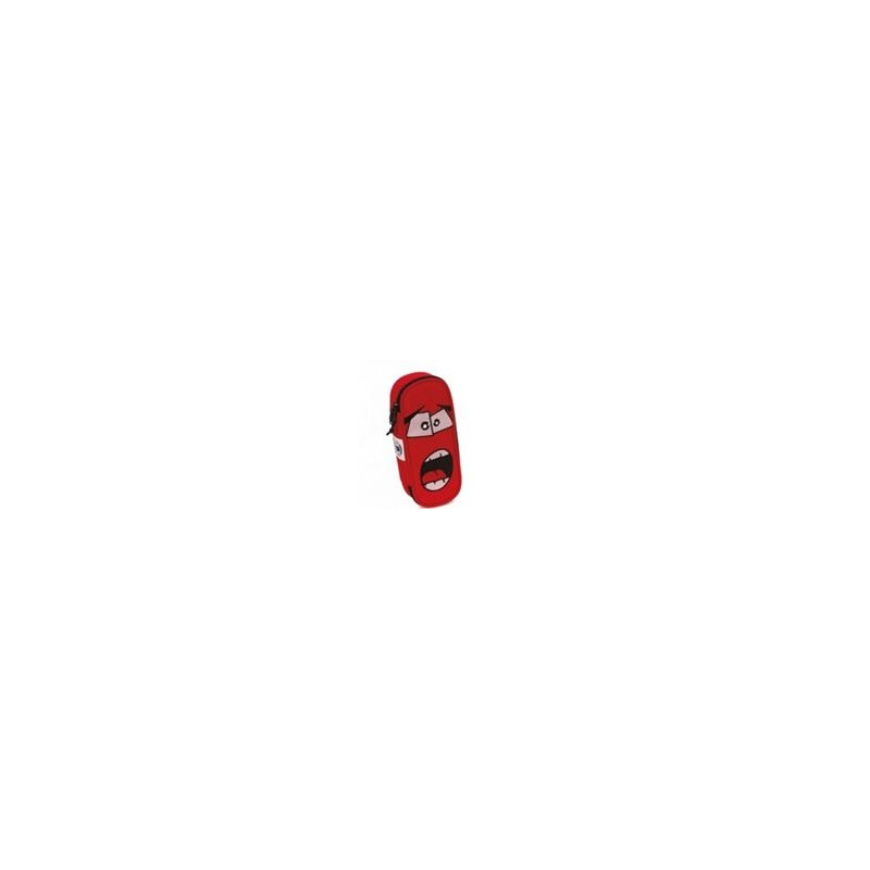 OFFERTA Tombolino astuccio tipo bustina organizzato faccine Seven lip p. bag plain assortito