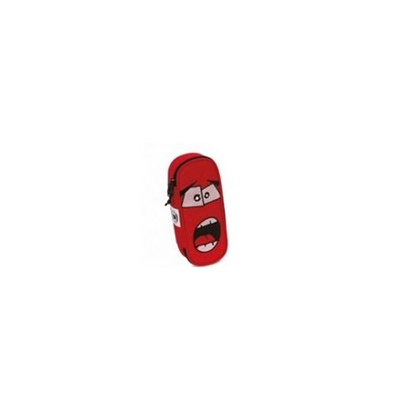 OFFERTA Tombolino astuccio tipo bustina organizzato faccine Seven lip p. bag plain assortito