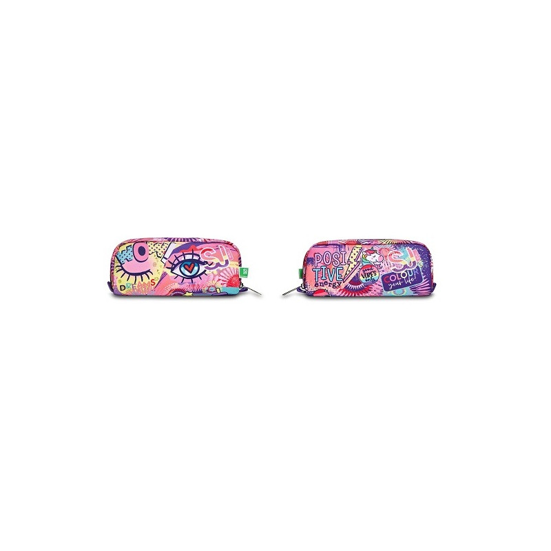 OFFERTA Tombolino astuccio tipo bustina Seven Sj Gang facce da SJ girl (listino € 15,90)