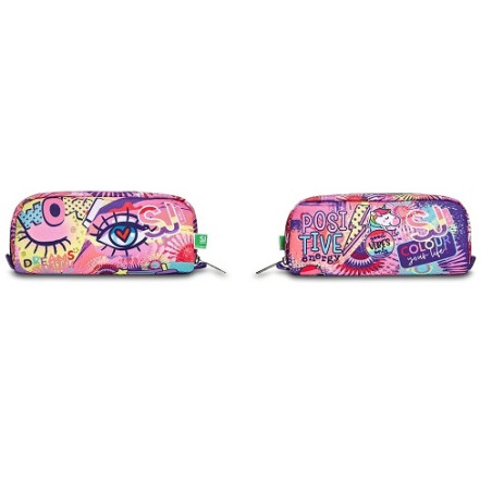 OFFERTA Tombolino astuccio tipo bustina Seven Sj Gang facce da SJ girl (listino € 15,90)