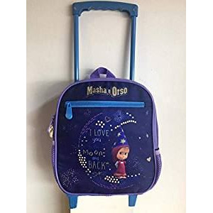OFFERTA Trolley zainetto asilo Masha e Orso