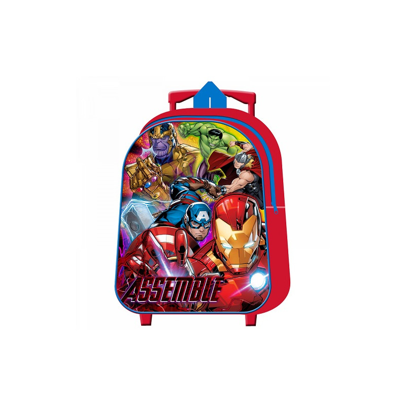 OFFERTA Trolley zaino asilo Avengers