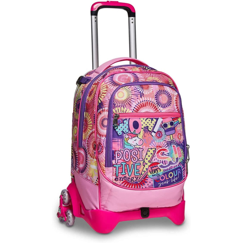 OFFERTA Trolley Zaino Seven Jack-3 Ruote Sj Gang Facce Da Sj Girl(119,90)