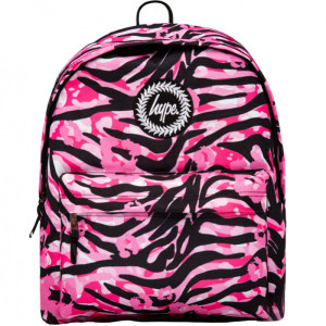 OFFERTA Zaino Hype Pink Zebra Animal Backpack 30x40x15 cm