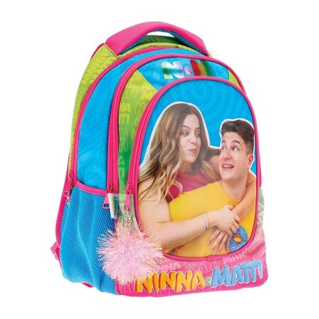 OFFERTA ZAINO organizzato Ninna e matti C/POMP POM