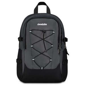OFFERTA Zaino Seven Invicta act plus plain grigio scuro