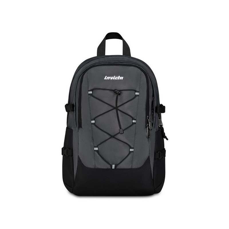 OFFERTA Zaino Seven Invicta act plus plain grigio scuro