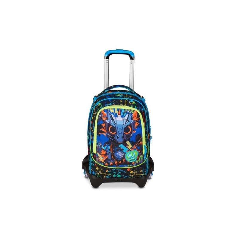 OFFERTA ZAINO TROLLEY JACK-3WD+ SJ GANG BOY LED LOOK Seven