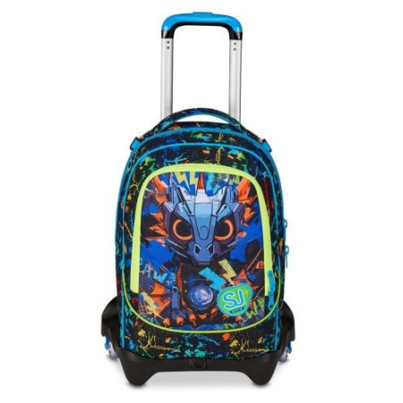 OFFERTA ZAINO TROLLEY JACK-3WD+ SJ GANG BOY LED LOOK Seven