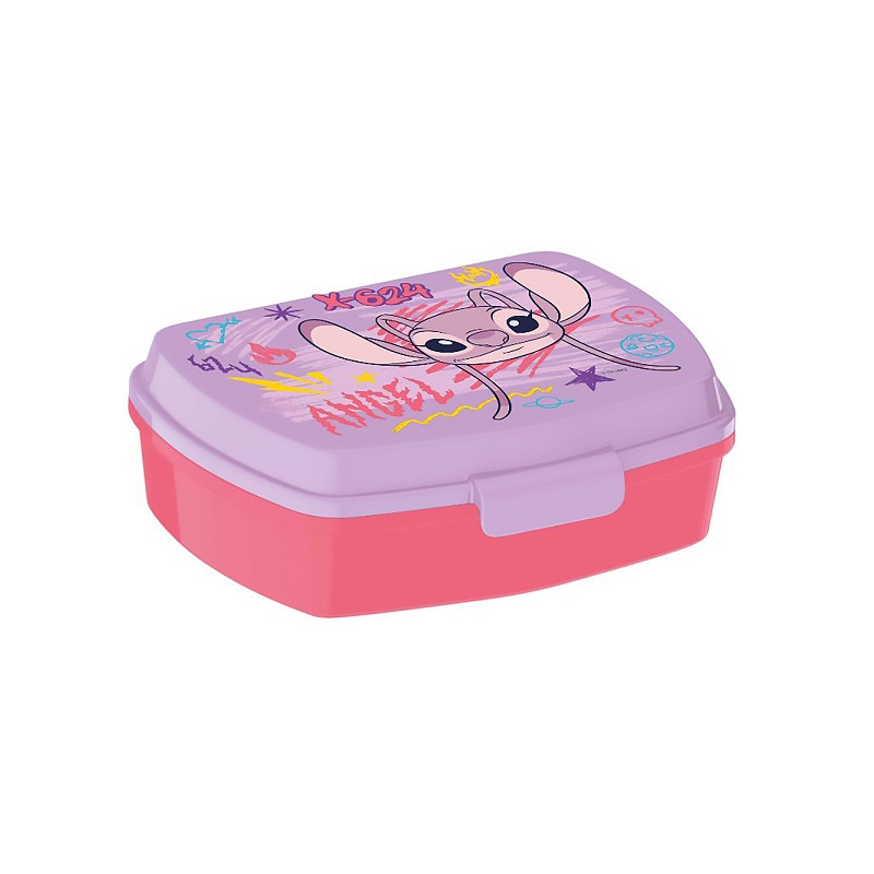 Porta Merenda Stitch Angel