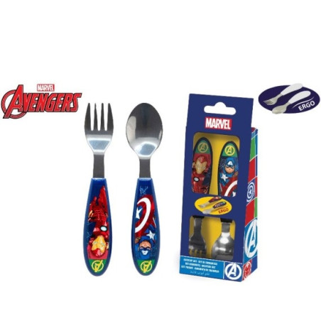 set posate in ferro Avengers