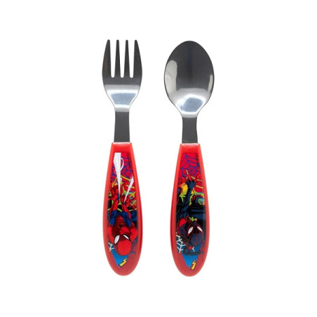 set posate in ferro Spiderman