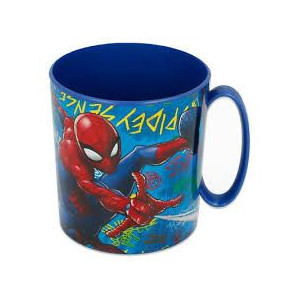 Tazza mug plastica microonde 350 ML Spiderman