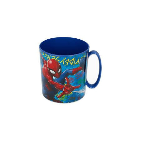 Tazza mug plastica microonde 350 ML Spiderman