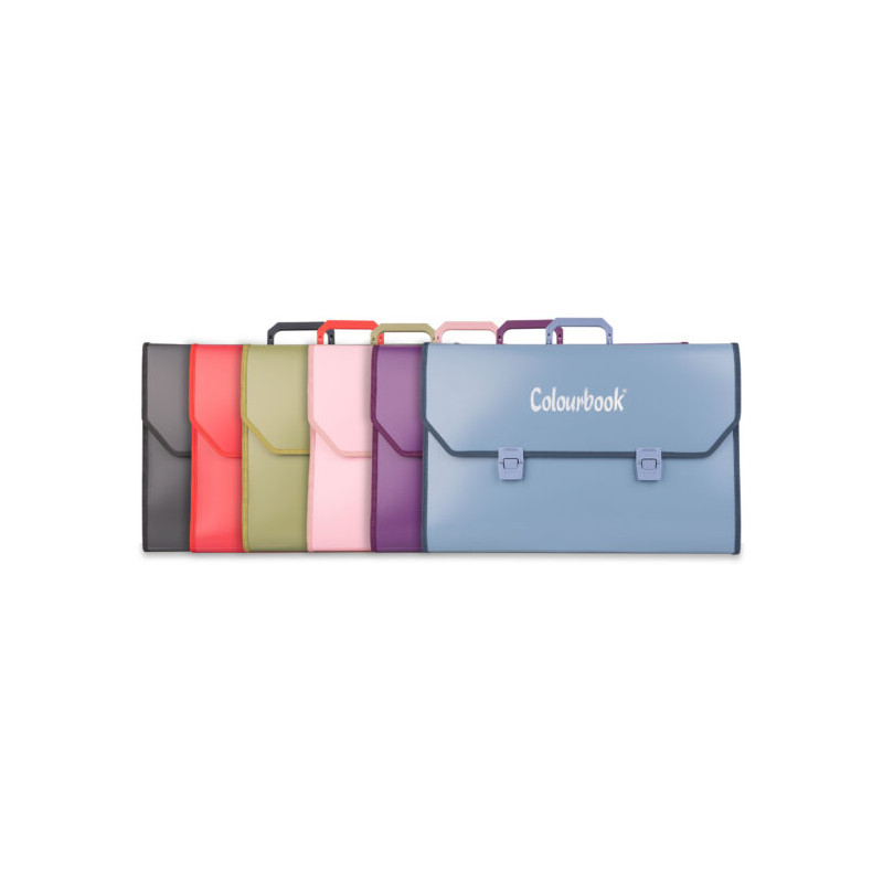 Valigetta cartella in ppl Colourbook  wild 36x53 SENZA tracolla