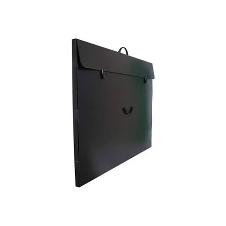Valigetta Cartella polionda Balmar nera 2 chiusure 101X72X3cm
