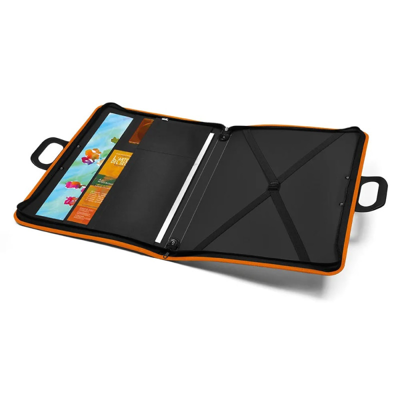 Valigetta Cartella Portadisegni con manico 58x38x3cm cordura colorata
