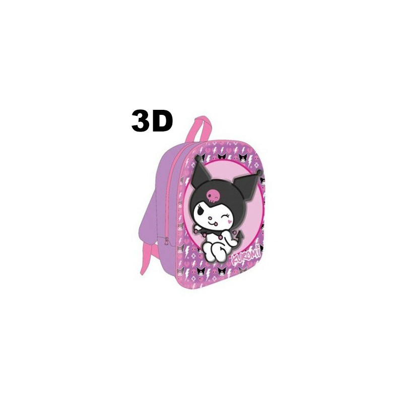 Zainetto asilo 3D Kuromi basic