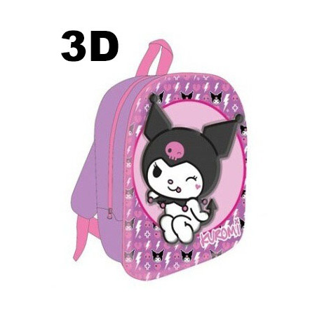 Zainetto asilo 3D Kuromi basic