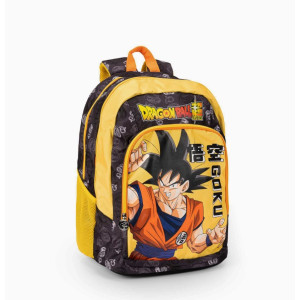 ZAINO SCUOLA ORG.  DRAGON BALL GOKU - GIALLO