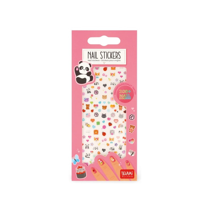 Adesivi Per Unghie Nail Stickers Cute Animals - Legami