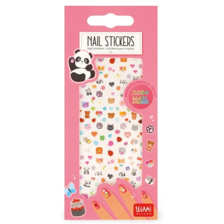 Adesivi Per Unghie Nail Stickers Cute Animals - Legami