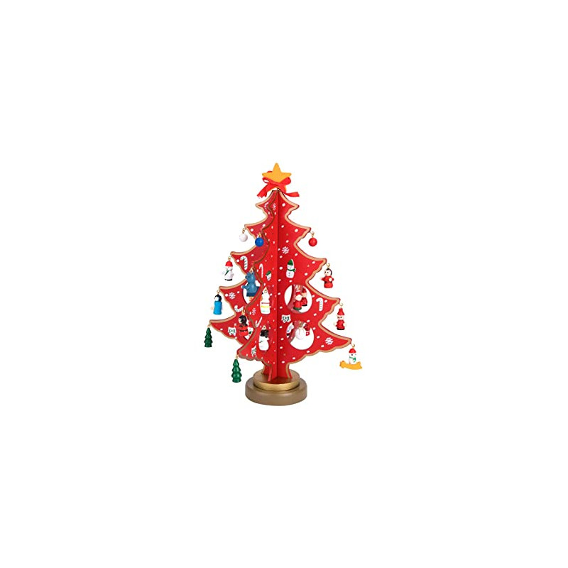 Albero di Natale in cartone da decorare