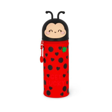 Astuccio 2 in 1 Morbido Silicone - Kawaii Legami - ladybug