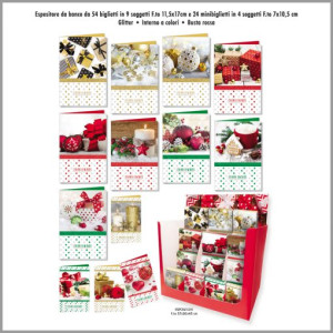 Biglietti auguri Natale 7x10,5