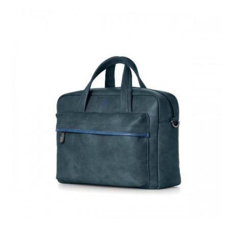 Borsa 2 manici in ecopelle Blue Gates In Tempo blu