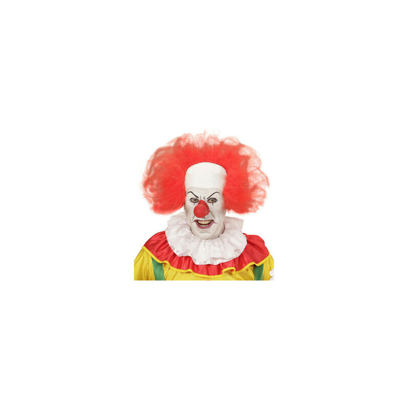 Calotta Clown con capelli rossi