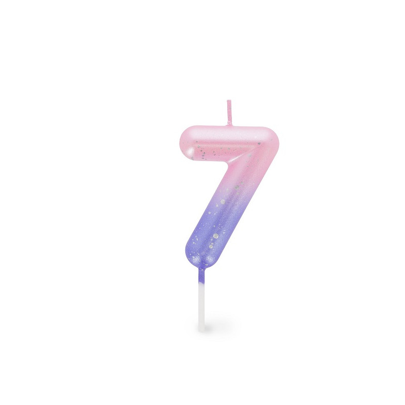 Candelina n.7 pink Legami